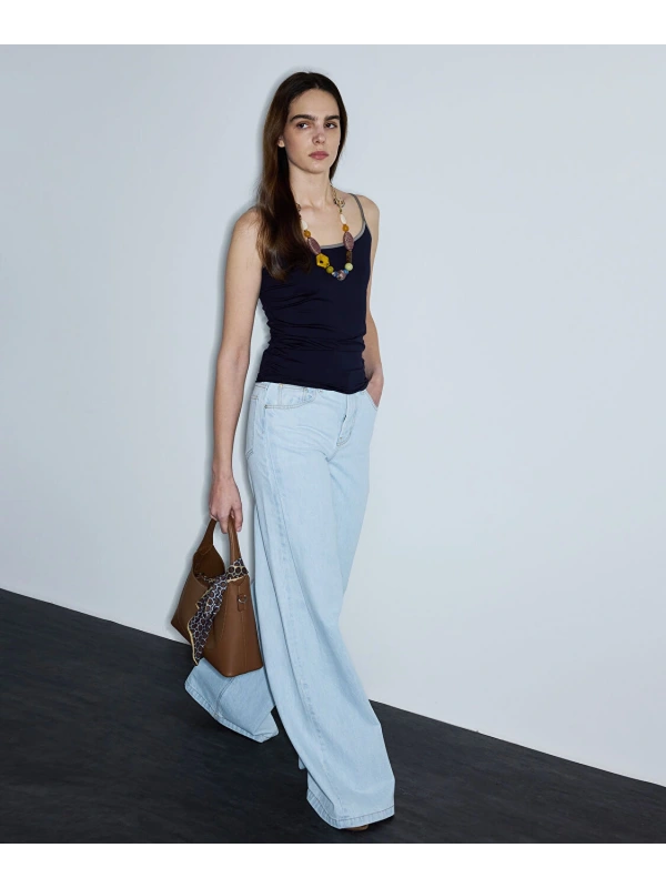 İpekyol Denim Bol Paça Jean Pantolon IS1260018041