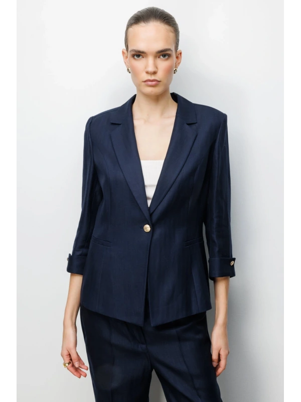 Ekol Fleto Cepli Duble Kol Ceket 01024