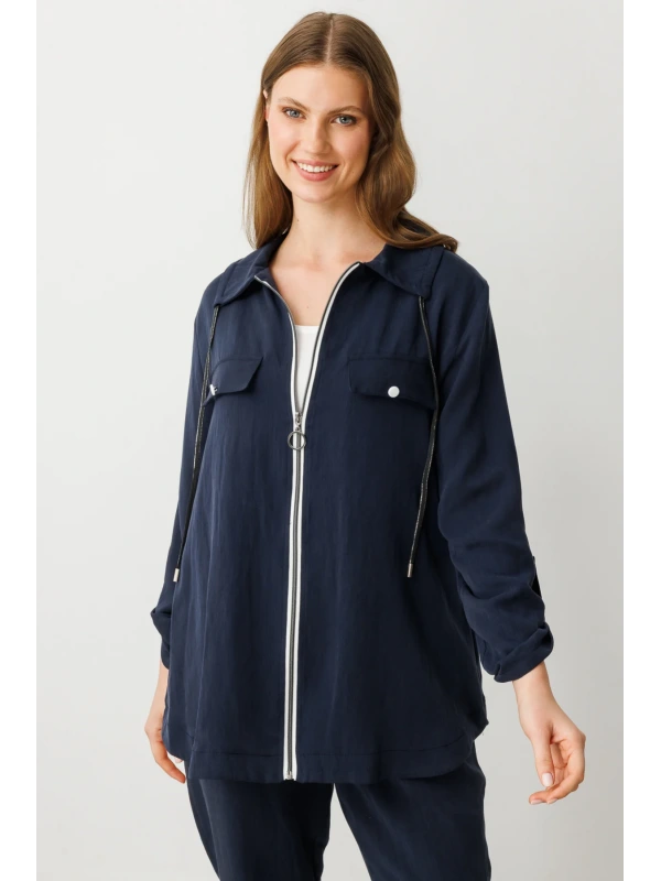 Ekol İçlikli Fermuarlı Kap 07572