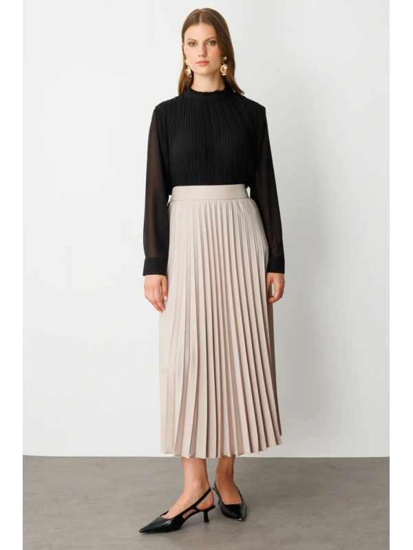 Ekol Pileli Tam Boy Etek 01070