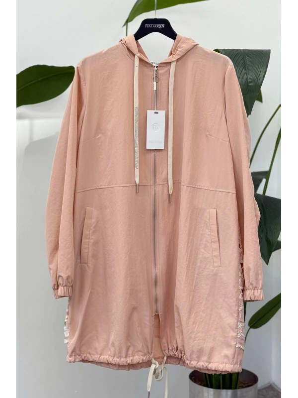 Fuat Gürşen Arka İşlemeli Fermuarlı Kap 3615