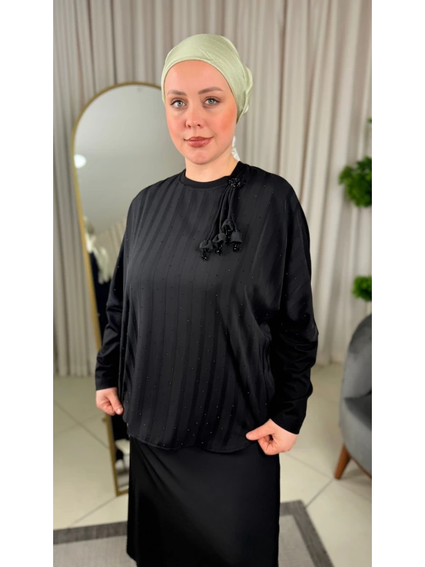 Fuat Gürşen Şık Bluz Takım 4309