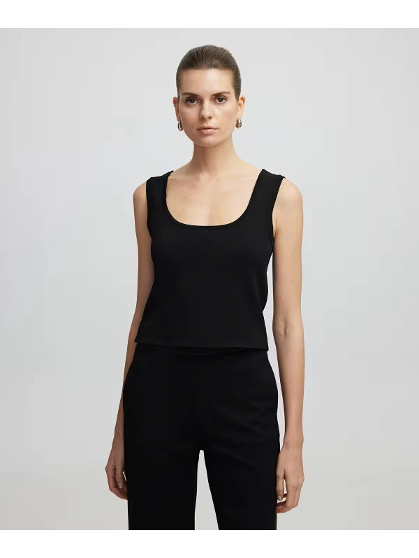 İpekyol Askılı Basic Triko IS1250050084 Siyah