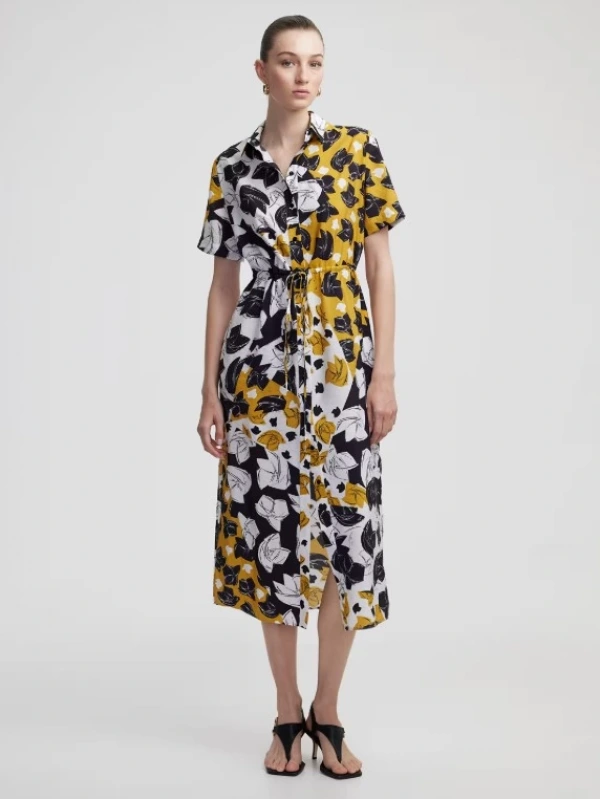 İpekyol Ayarlanabilir Bel Elbise IS1250002489