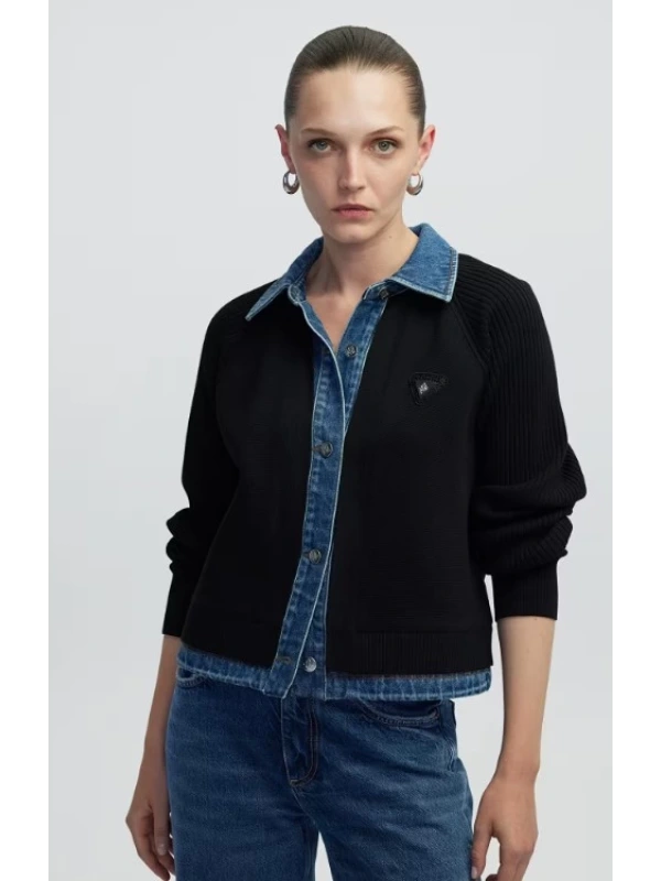 İpekyol Denim Ve Triko Mix Ceket IW6250005071