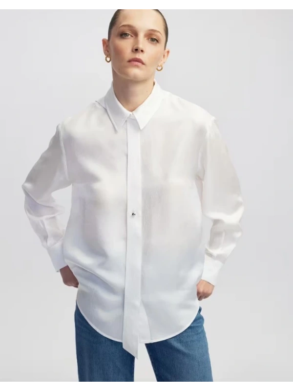 İpekyol Metal Aksesuarlı Gömlek IW6250025070