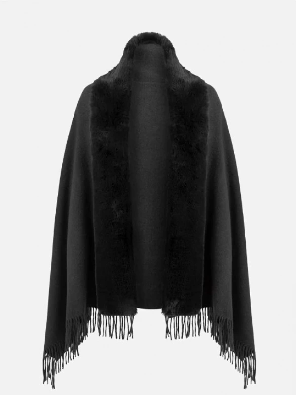 İpekyol Suni Kğrklü Püsküllü Panço IW6250079004