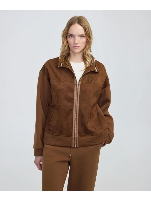 İpekyol Üç Boyutlu Monogram Kadın Nakışlı Taba Sweatshirt IW6250091059