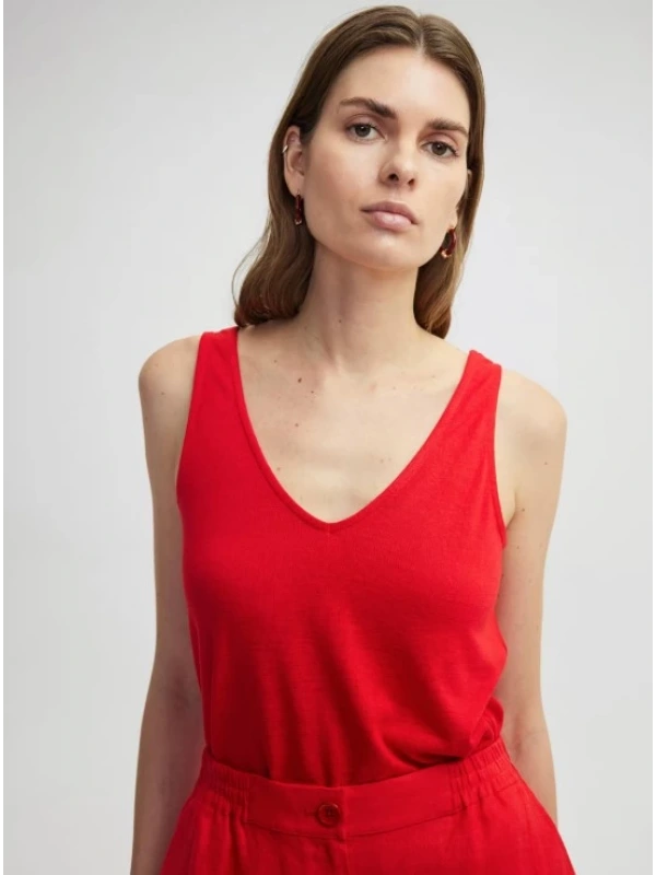 İpekyol V Yaka Basic T-shirt IS1250070183