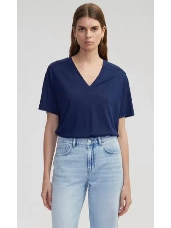 İpekyol V Yaka T-Shirt IS125007169