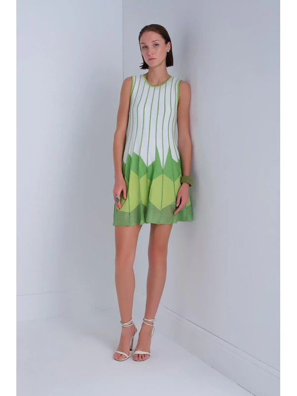 Join Us Etek Ucu Pileli Mini Elbise 2025S021