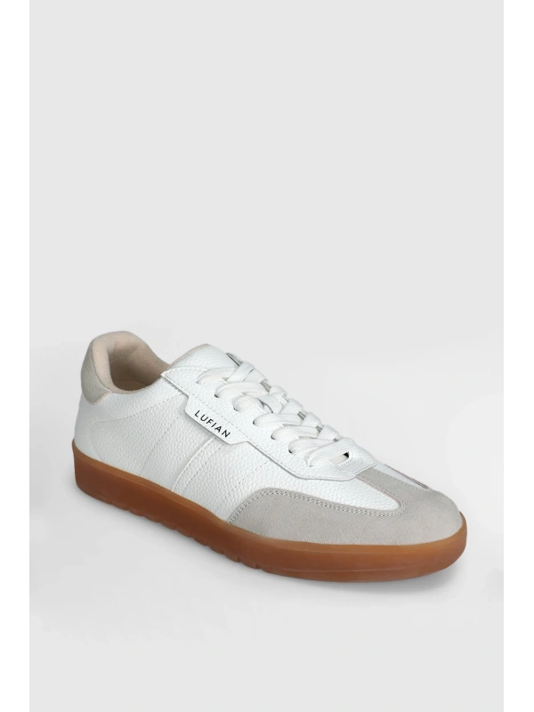 Lufian Brain Erkek Beyaz Deri Ayakkabı 112230231