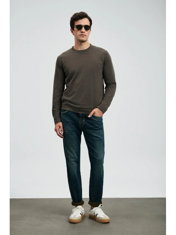 Lufian Erkek Chris Denim Mavi Pantolon 112200227