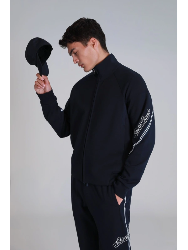 Lufian Dera Erkek Lacivert Eşofman Üstü 112050061