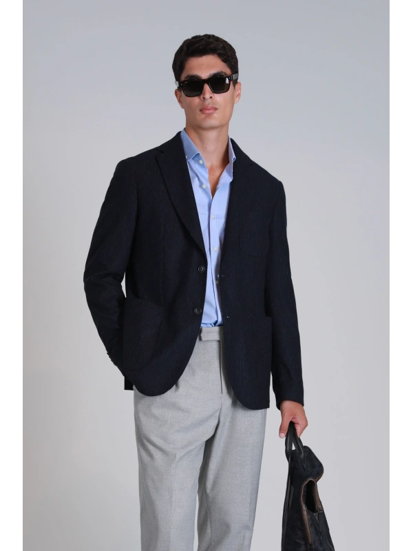 Lufian Dor Erkek Lacivert Ceket 112140204