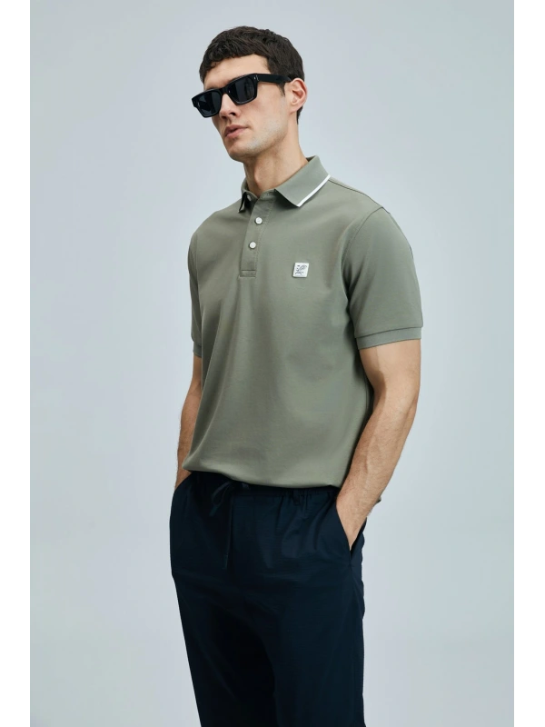 Lufian Echo Erkek Yeşil T-Shirt 111040211