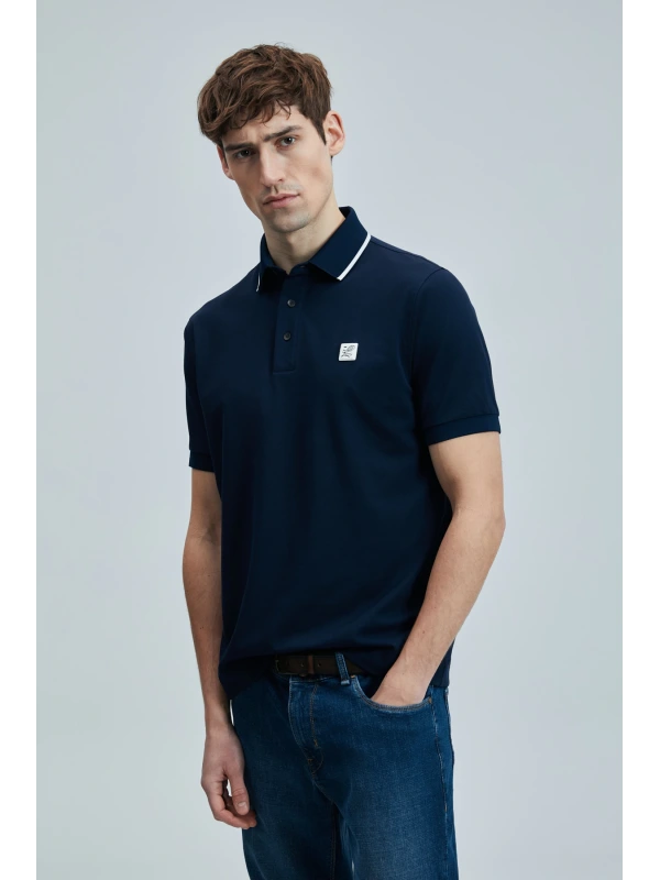 Lufian Erkek Echo Lacivert T-Shirt 111040211