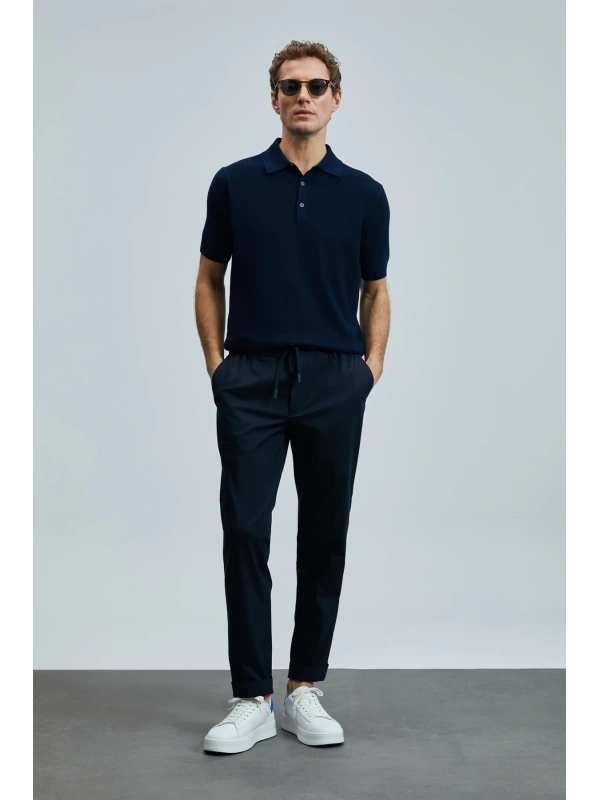 Lufian Erkek Edwin Lacivert T-Shirt 111090114