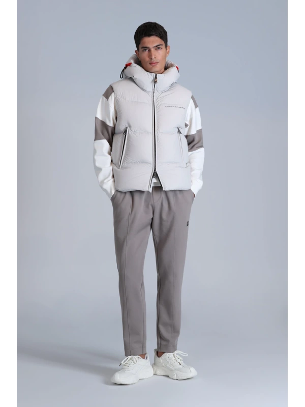 Lufian Emir Erkek Taş Rengi Yelek 112130026