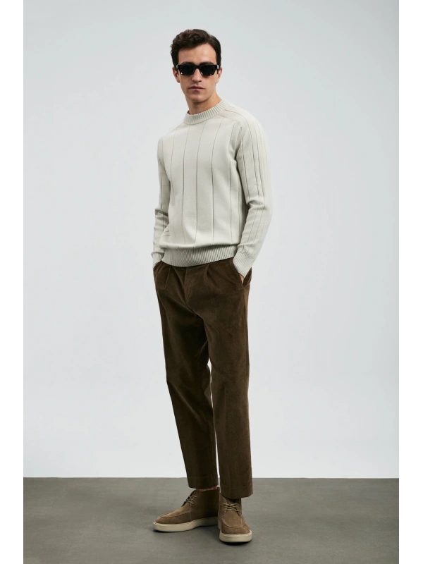 Lufian Erkek Grand Taş Renk Kazak 112090165