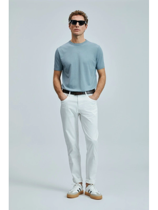 Lufian Helt Erkek Beyaz Pantolon 111190347