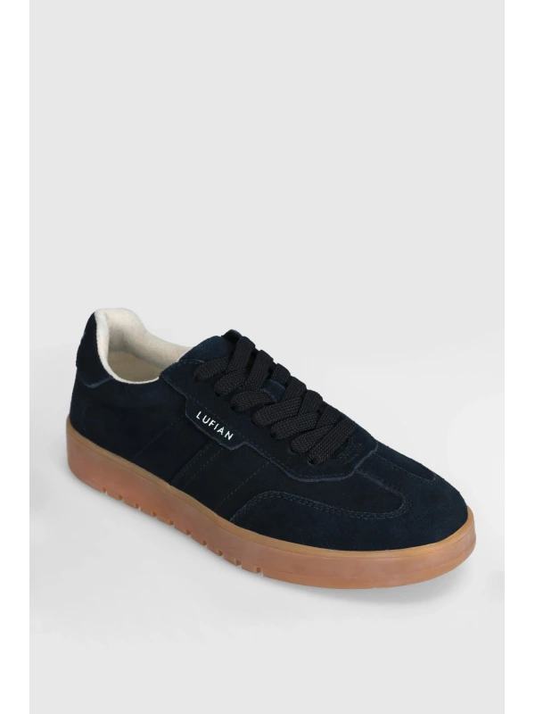 Lufian Jessi Kadın Lacivert Deri Sneaker 122230028