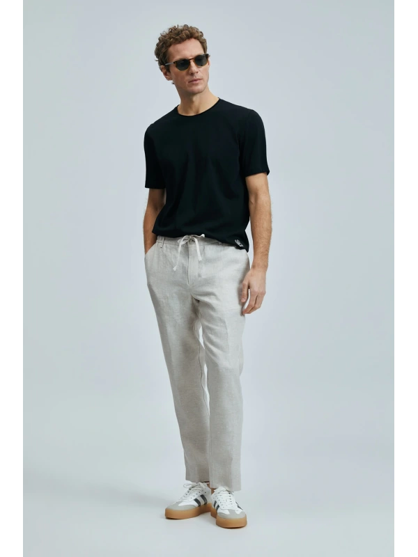 Lufian Erkek Junya Basic Siyah T-Shirt 111020259