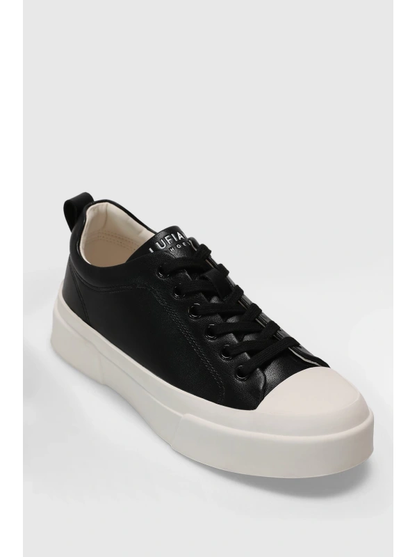 Lufian Mia Kadın Deri Siyah Sneaker 122230055