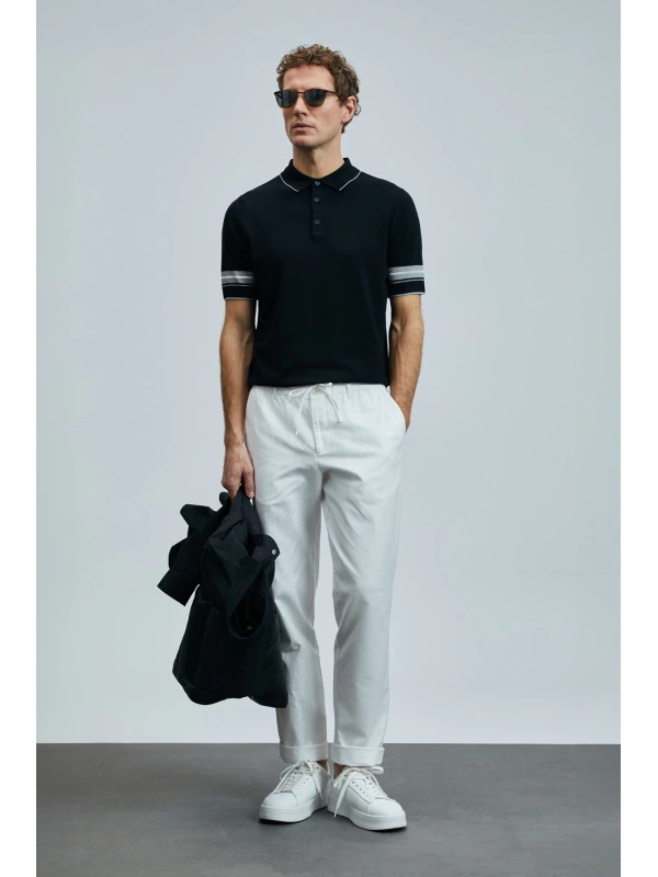 Lufian Erkek Noah Siyah T-Shirt 111090112