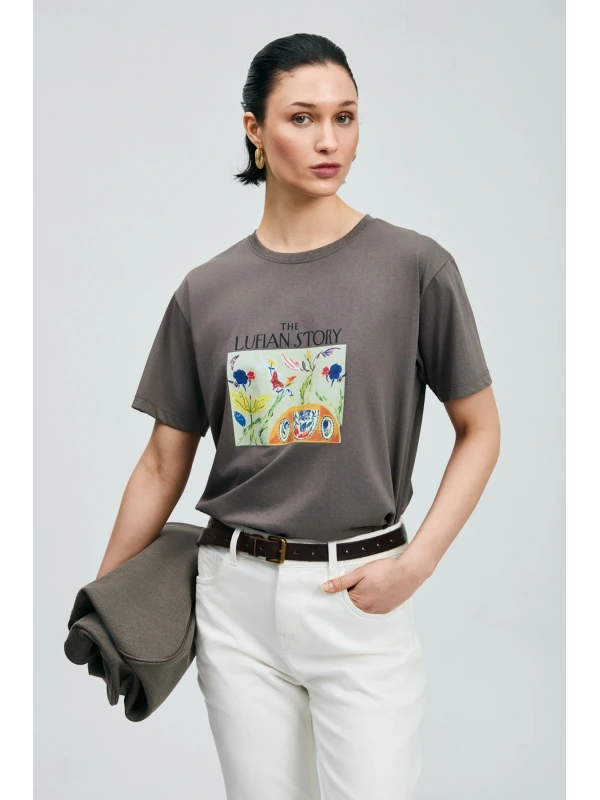 Lufian Poly Kadın T-Shirt 121020040
