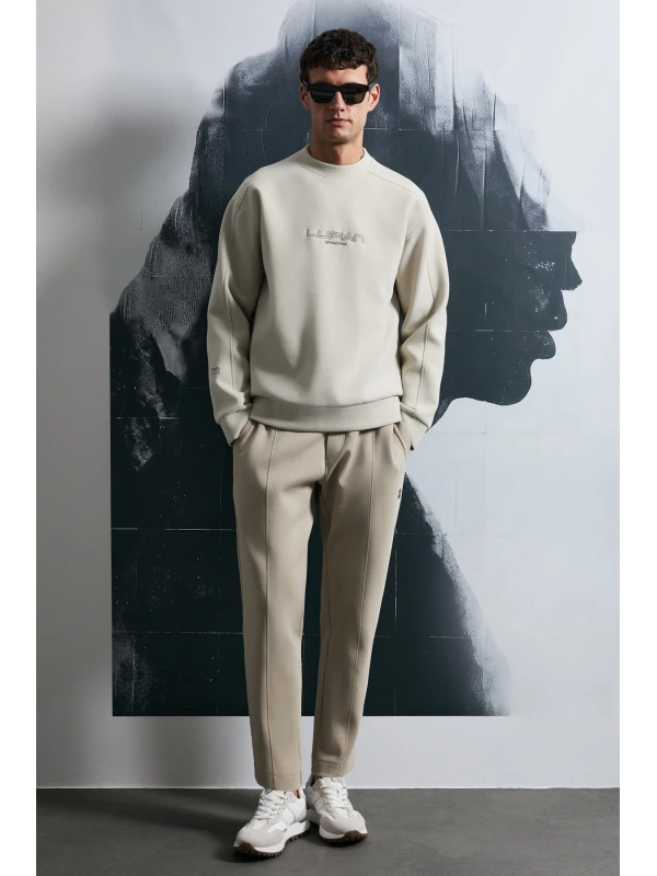 Lufian Rex Erkek Bej Eşofman Altı 112050075