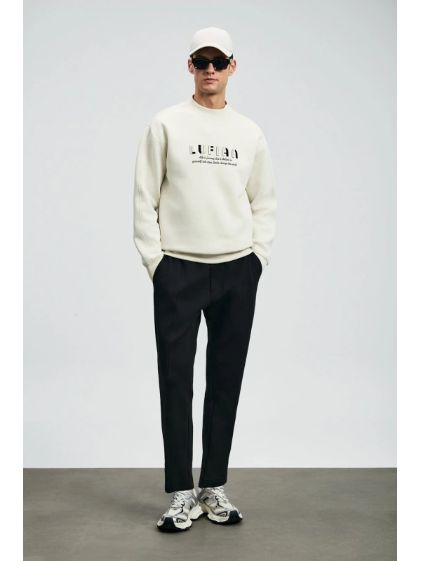 Lufian Rex Erkek Siyah Eşofman Altı 112050075