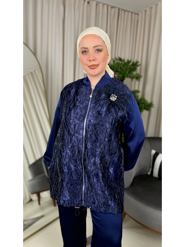 My312 Broşlu Jakar Takım 26W1553