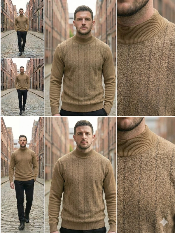 Nehir Balıkçı Yaka Triko Kazak 254100304