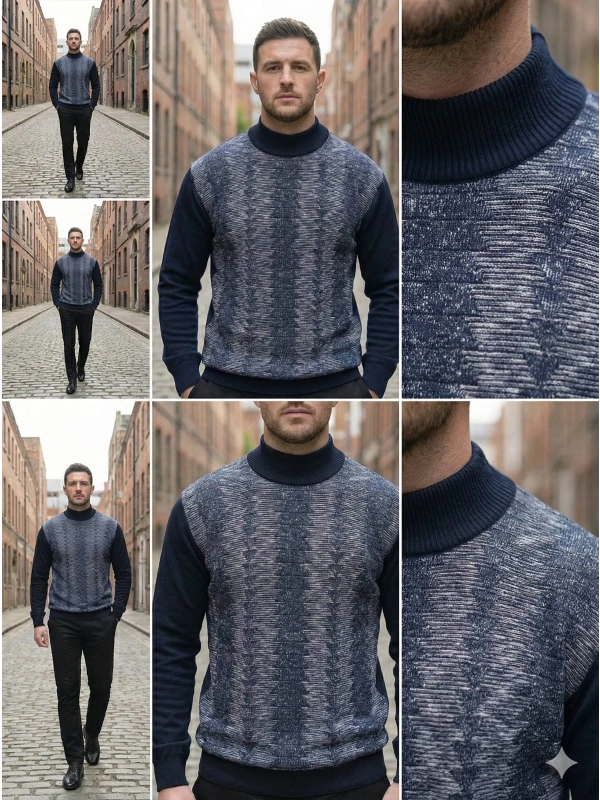 Nehir Balıkçı Yaka Triko Kazak 254100304