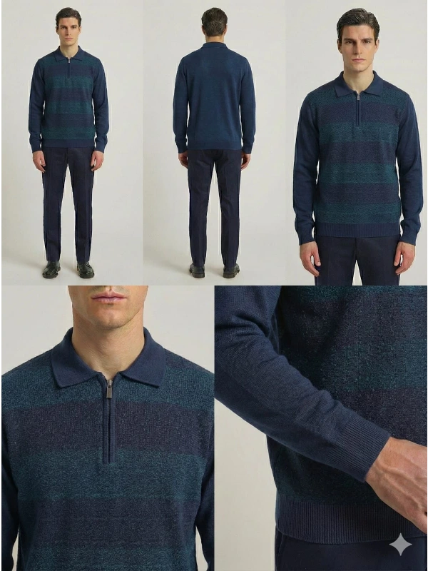 Nehir Ferm Polo Yaka Triko Kazak 254100207