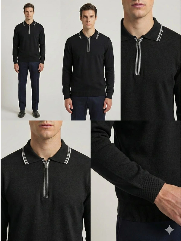 Nehir Ferm Polo Yaka Triko Kazak 254100907