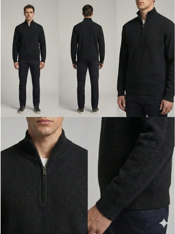 Nehir Ferm Yaka Triko Kazak 254101830