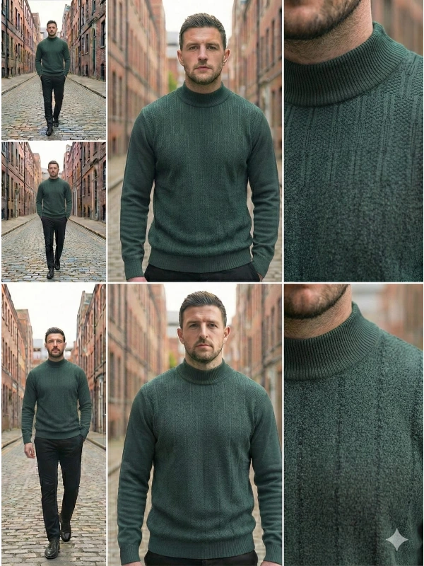 Nehir Yarım Balıkçı Triko Kazak 254100504