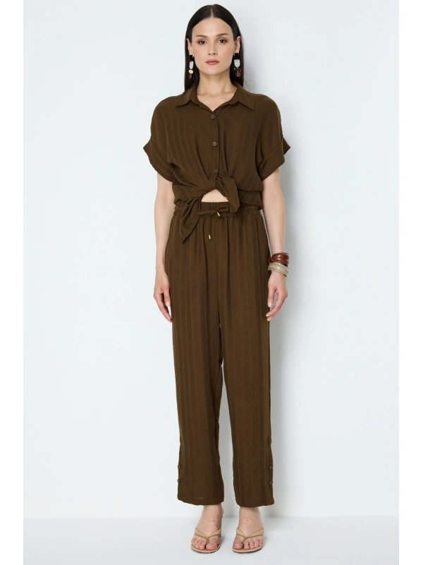 On Fashion Bol Paça Pantolon 74388