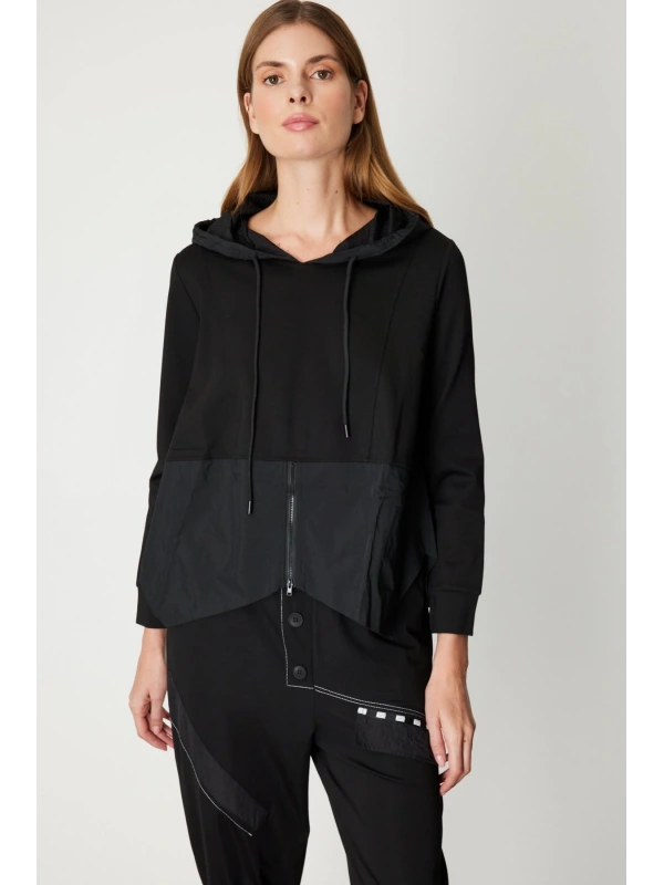 On Fashion Kapşonlu Bluz 60332