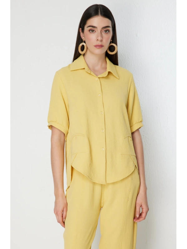 On Fashion Yarım Kol Gömlek 72338