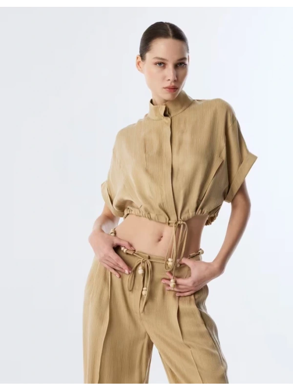 Twist Belden Bağlamalı Ceket TS1250005094