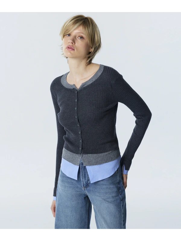 Twist Colorblock Hırka TW6260150121