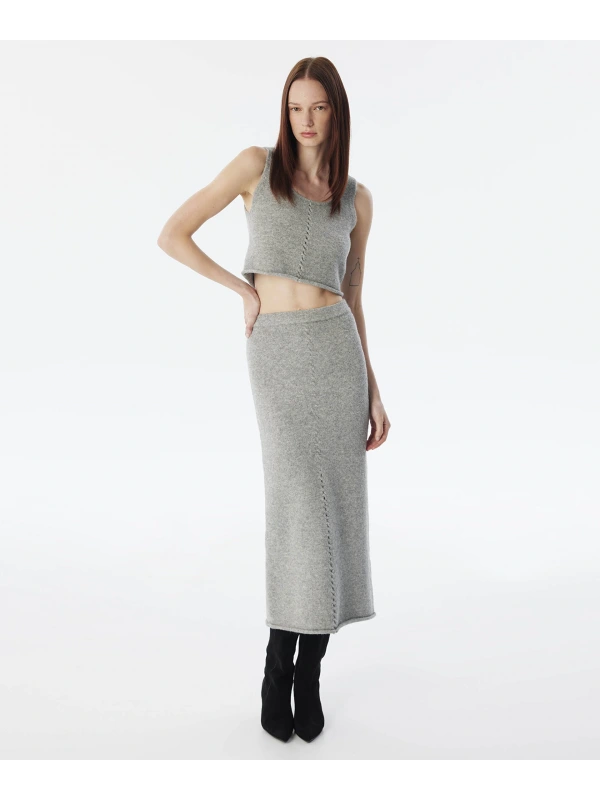 Twist Cutout Detaylı Etek TW6240004157