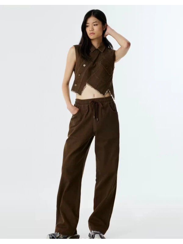 Twist Elastik Bel Non Denim Pantolon TW6250003086