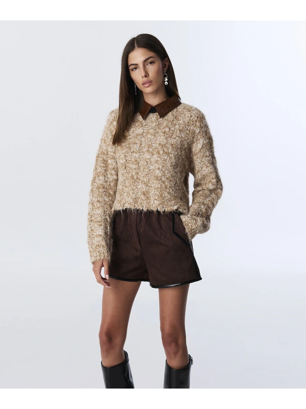 Twist Konstrat Yakalı Edge Kazak TW6250050445