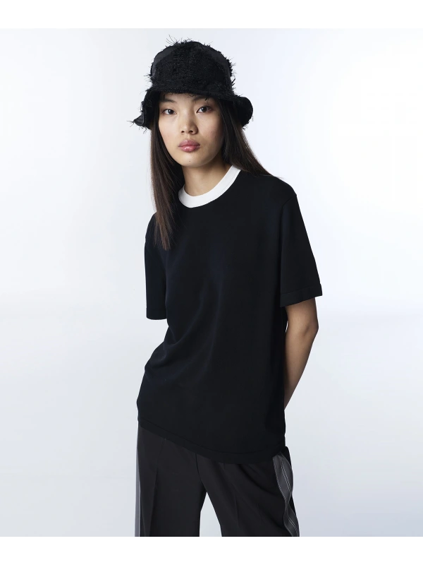 Twist Kontrasr Yaka Triko TS1260050065