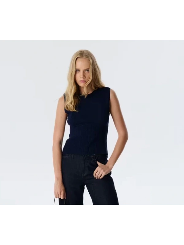 Twist Kontrast Dokulu Triko TW6250050164