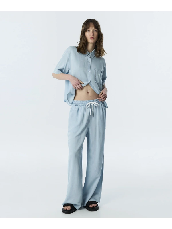 Twist Kontrast Kordonlu WideLeg Pantolon TS1260003260